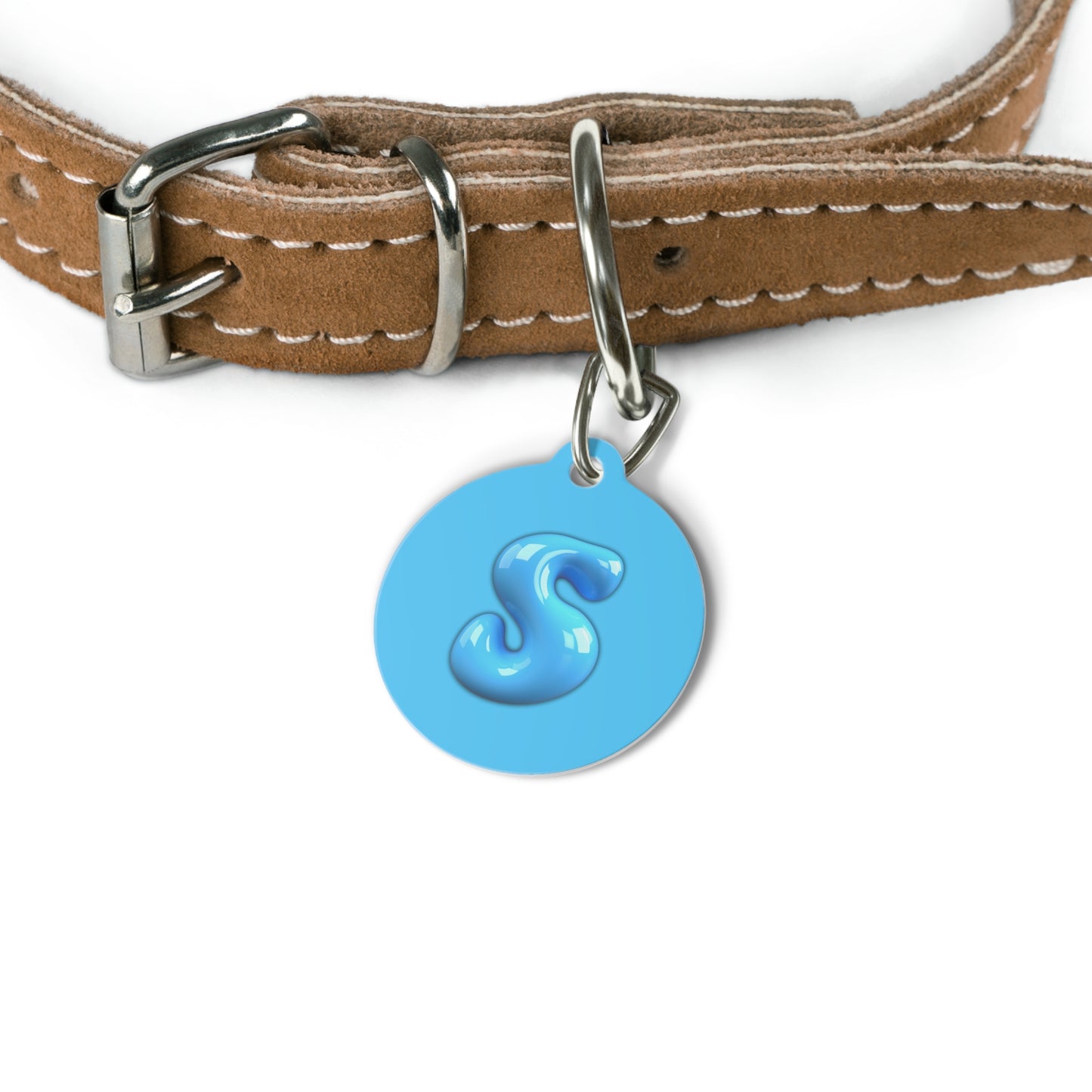 Blue Bubble Initial