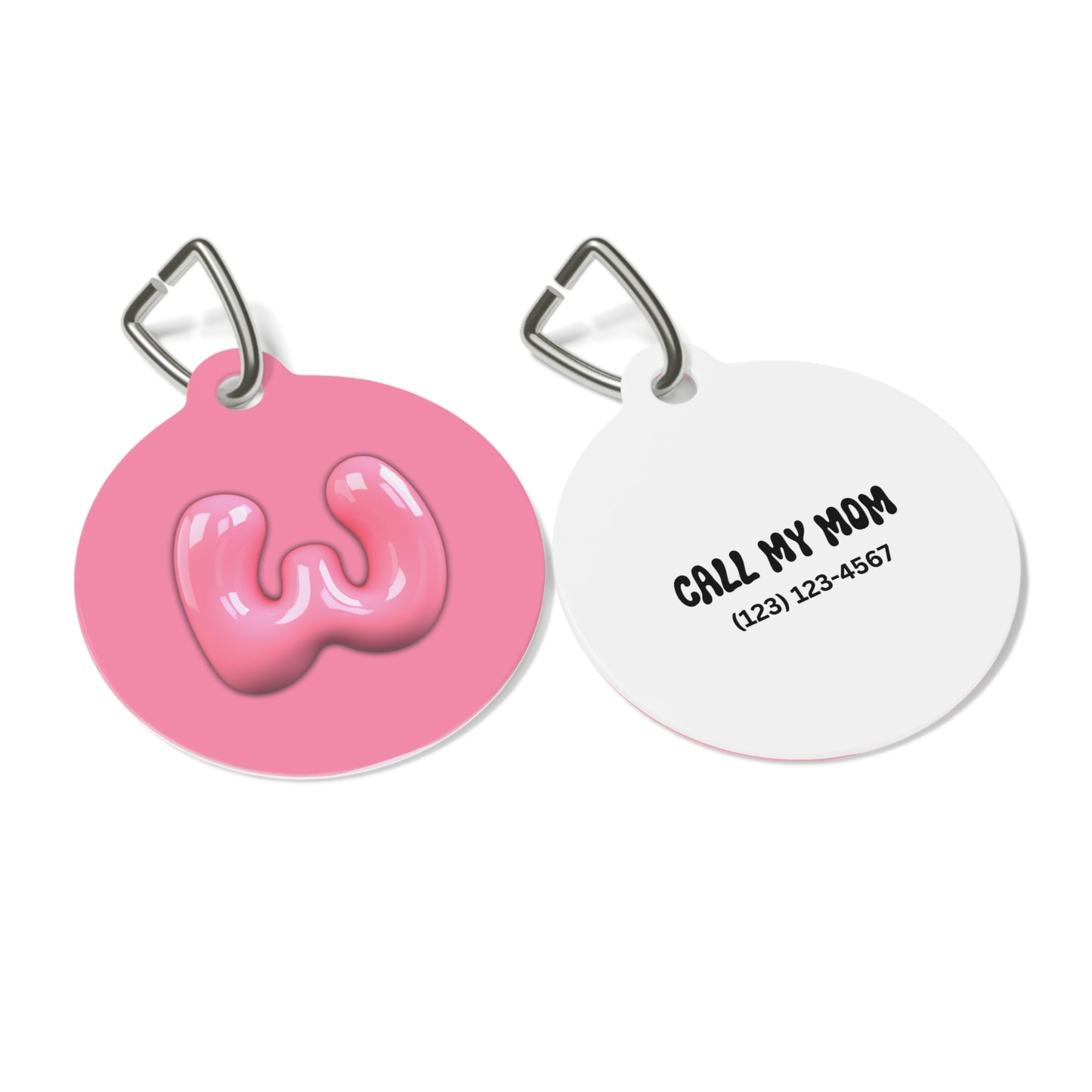 Pink Bubble Initial